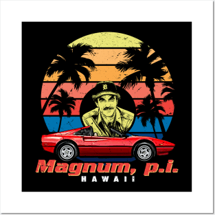 Magnum PI Retro Posters and Art